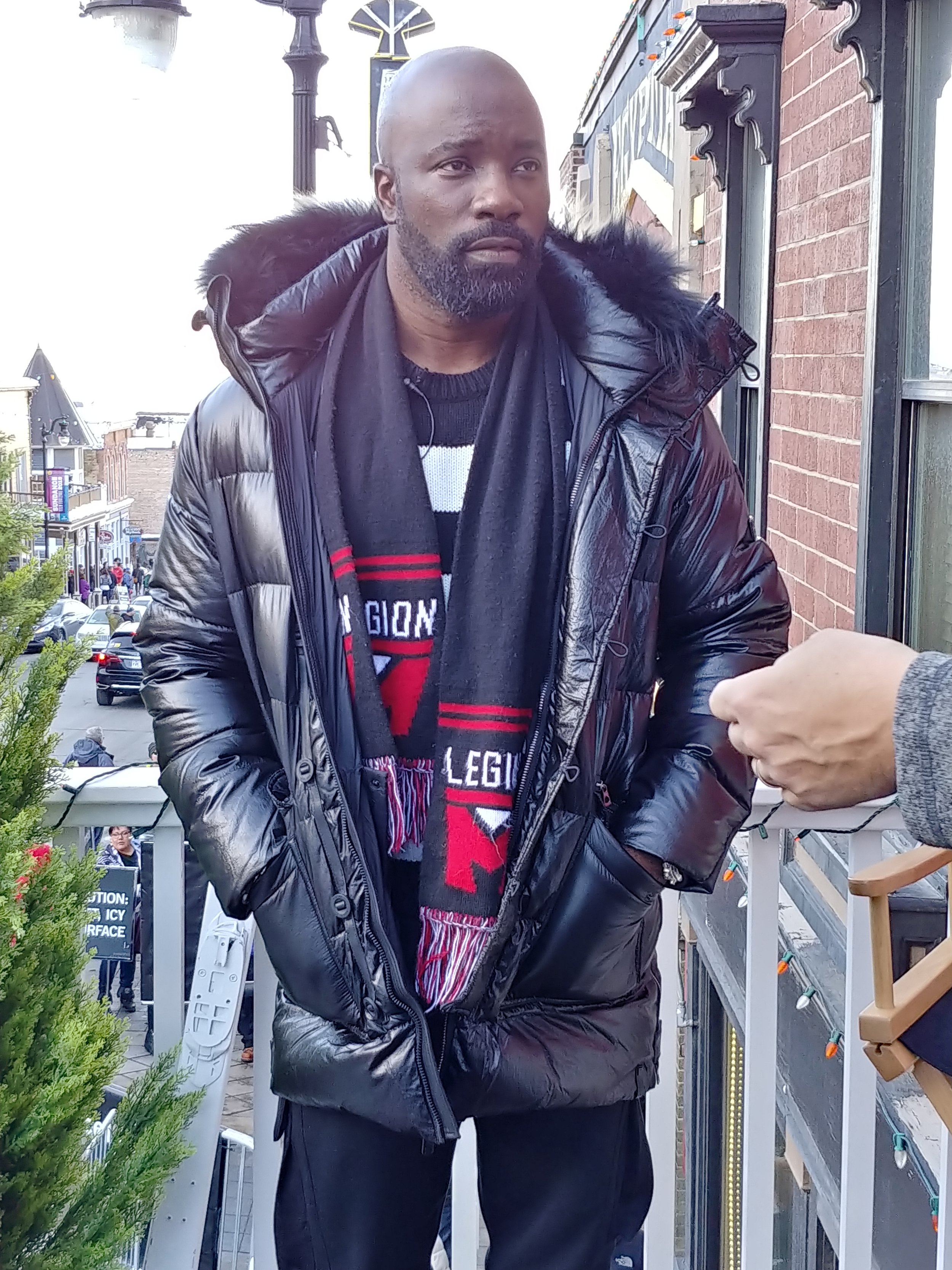  Even Luke Cage (Mike Colter) himself came by the lounge!  