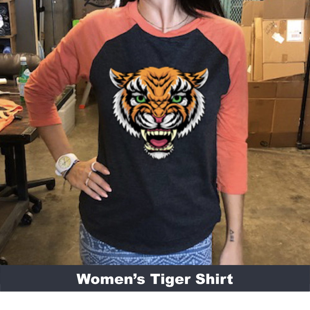 womens tiger tee