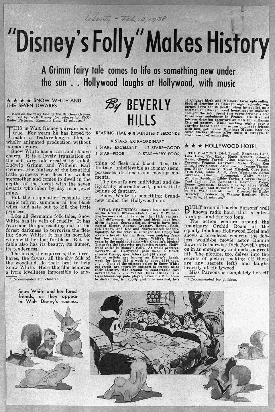 “Disney’s Folly” — The Difference Between Investing in a Movie vs. Investing in a Studio