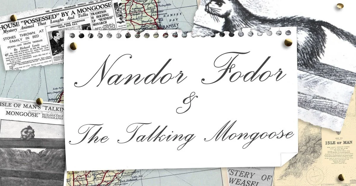 New Project Announcement Nandor Fodor And The Talking Mongoose — Legion M