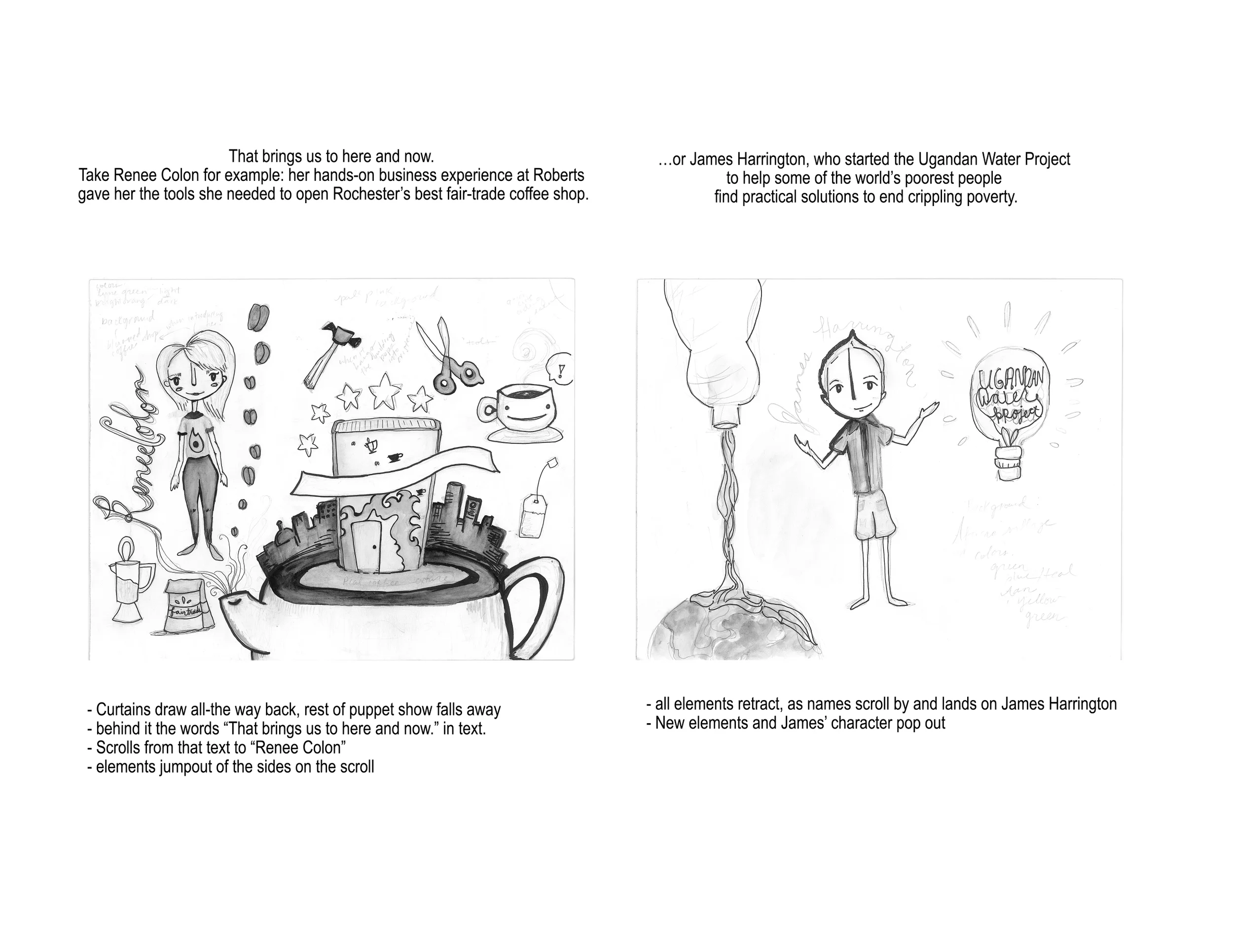 Motion Graphics - Timothy van Niekerk - Animation - Freelance - Storyboard