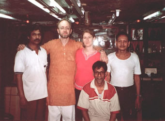 Mondal Sahib and his foremen - Calcutta