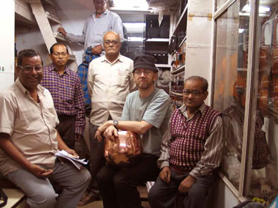 Visiting with Monoj Kumar and family