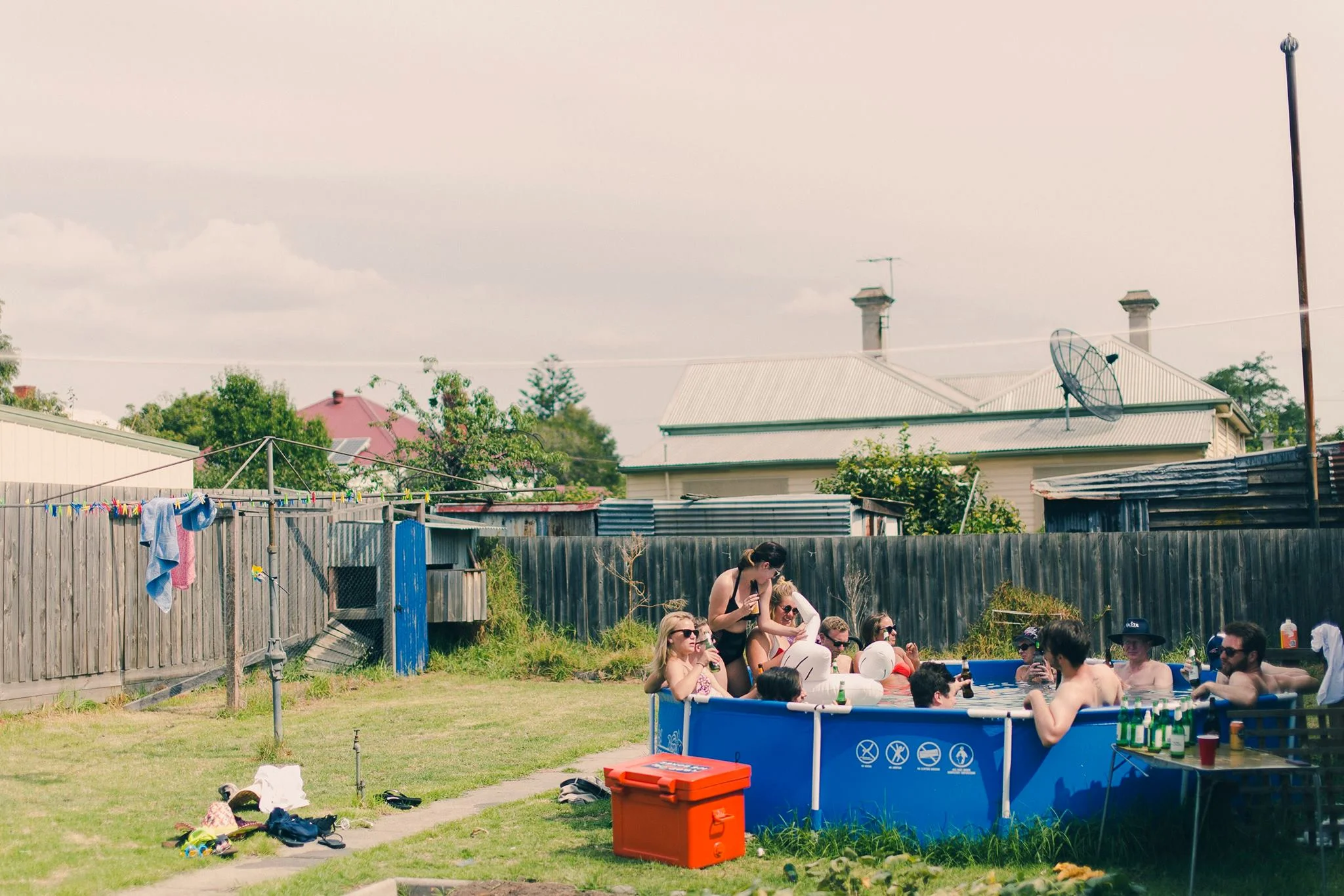  Australia Day celebration in the backyard. 