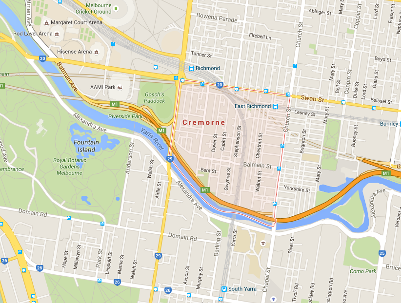 Getting Comfortable in Cremorne