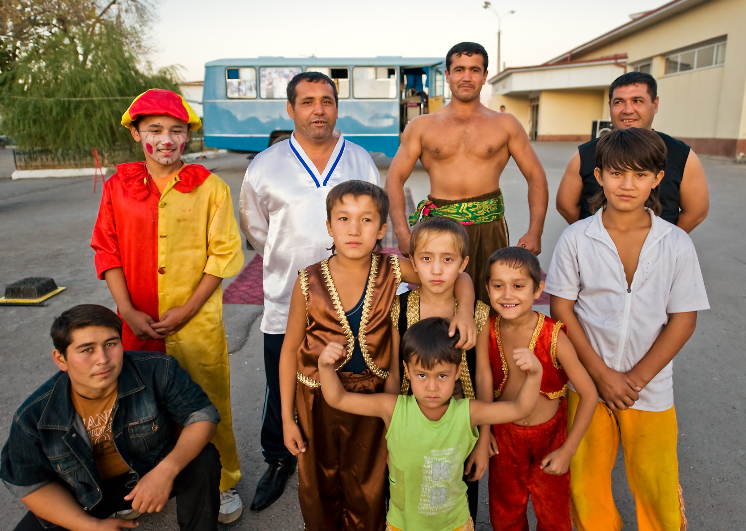 'Uzbek Strongman Circus'