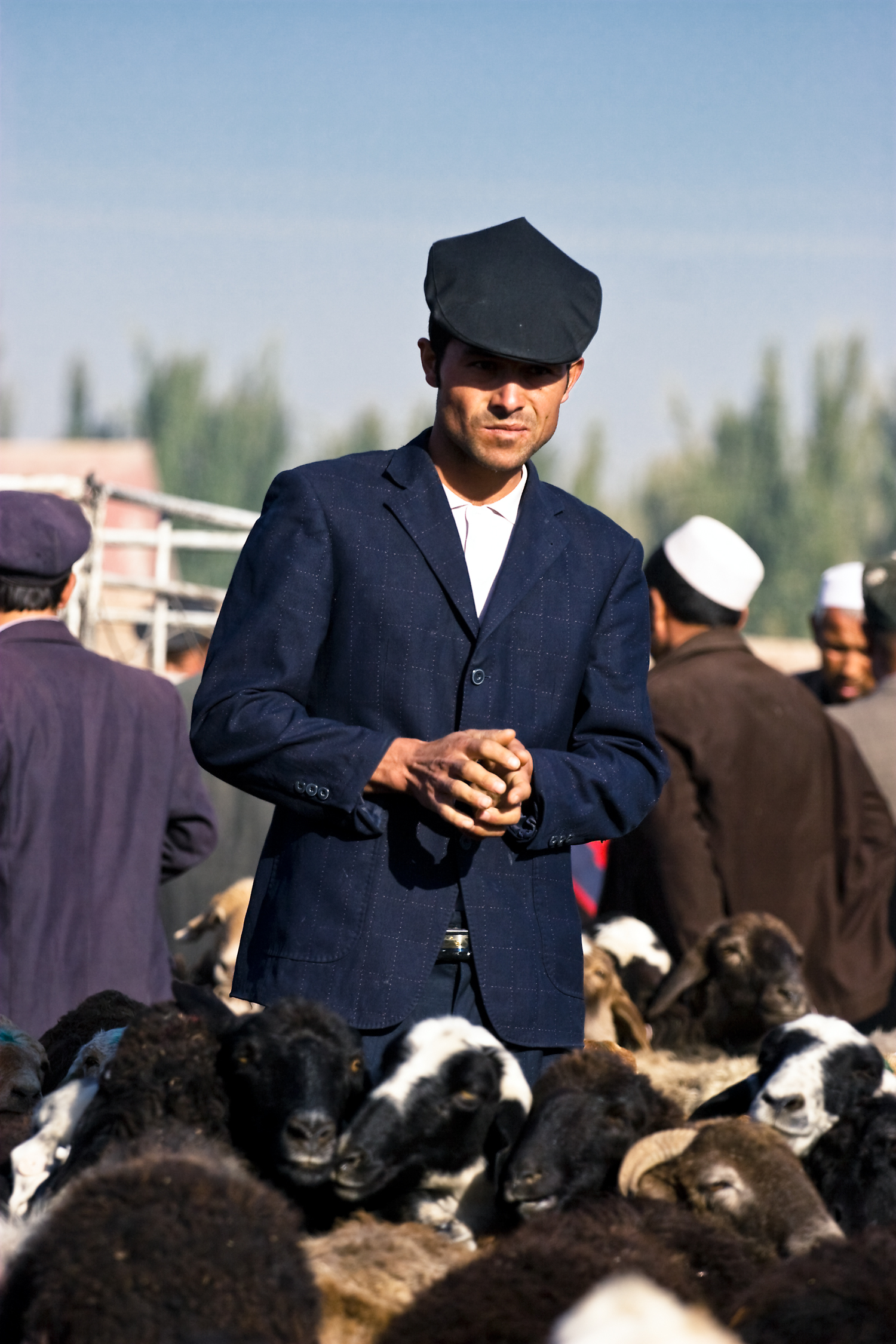 Kashgar Livestock Market Suave Man 2.jpg