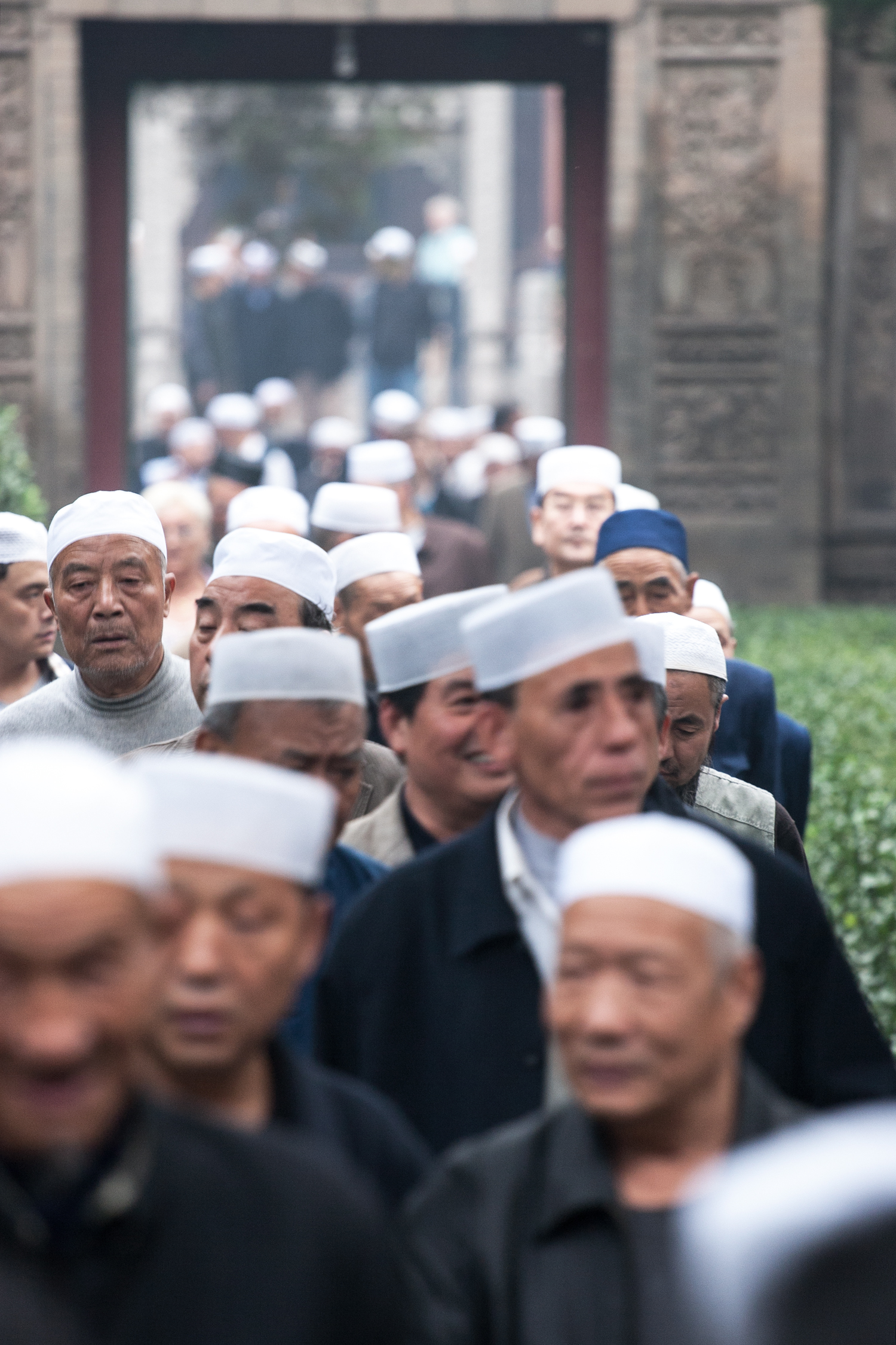 XiAn Mosque White Hats.jpg