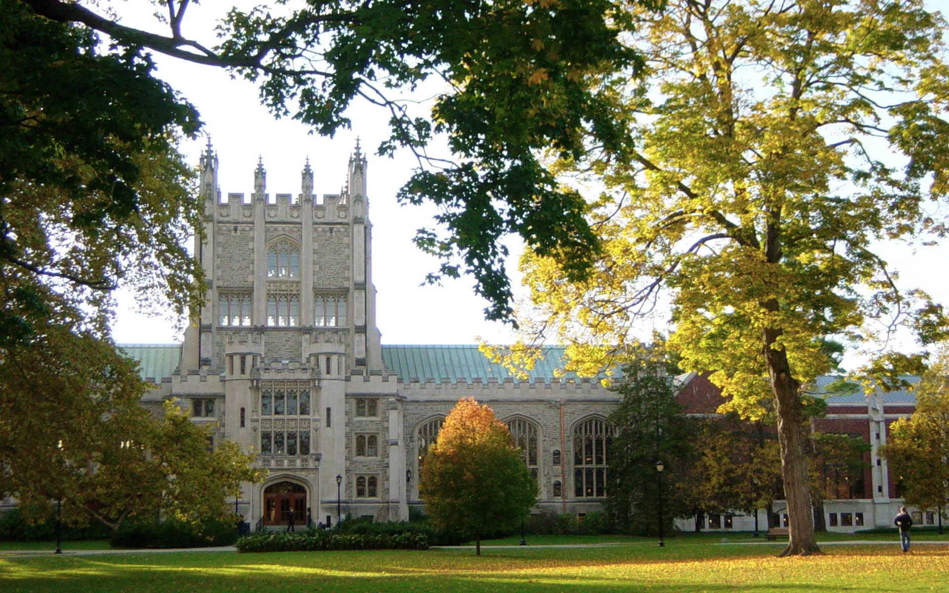 Thompson Library at Vassar College, Poughkeepsie, New York. (Wikipedia)