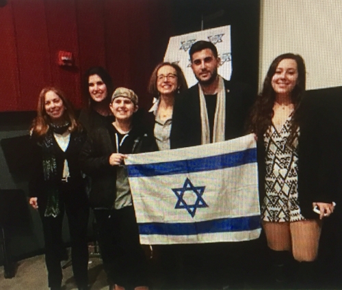 SPACA at Merrick, L.I. with Sharon Freudenstein, President Shoshana Bederman, SSI Columbia's Dalia Zahger & Rudy Rochman, Beth Frieield & Max Frieield .
