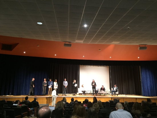  Panelist and representatives of Israel advocacy Groups at the Galvanize event.