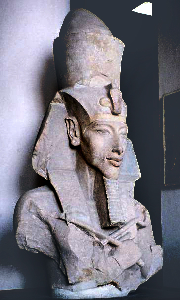 My image of Luzian: Pharoah Akhenaten, Egyptian Museum Cairo, photo Hajor. 
