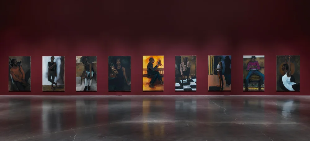 “Undersong For A Cipher,” 17 portraits by Lynette Yiadom-Boakye, New Museum, 2017.