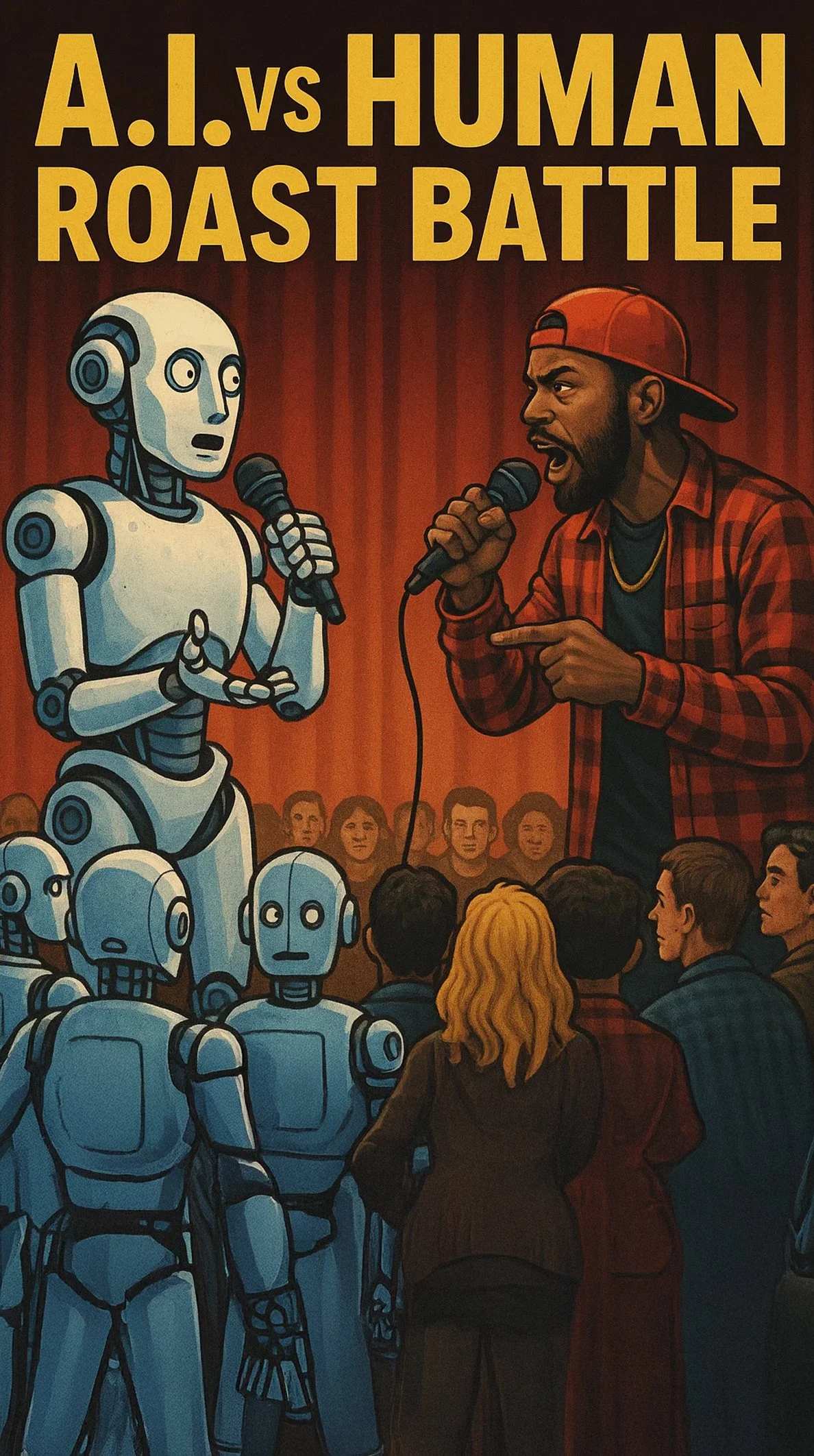 A.I. vs Human Roast Battle