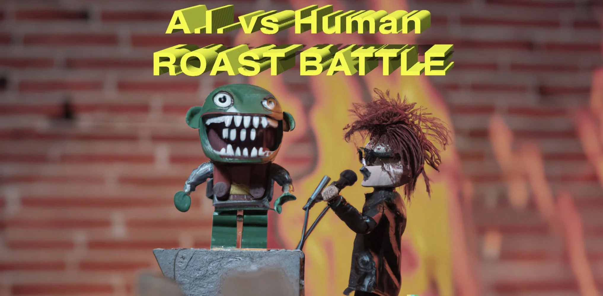 A.I. vs Human Roast Battle