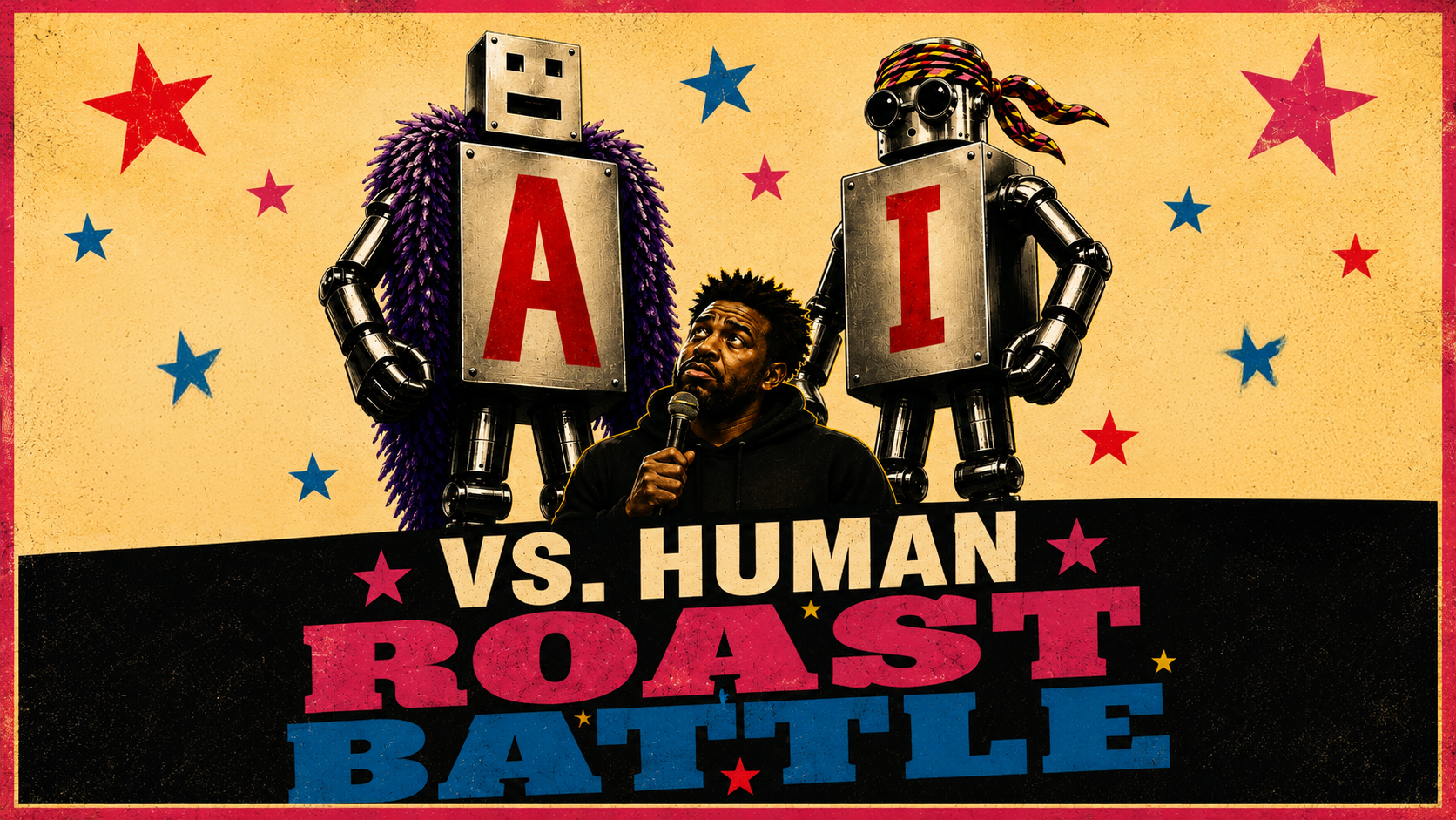 A.I. vs Human Roast Battle