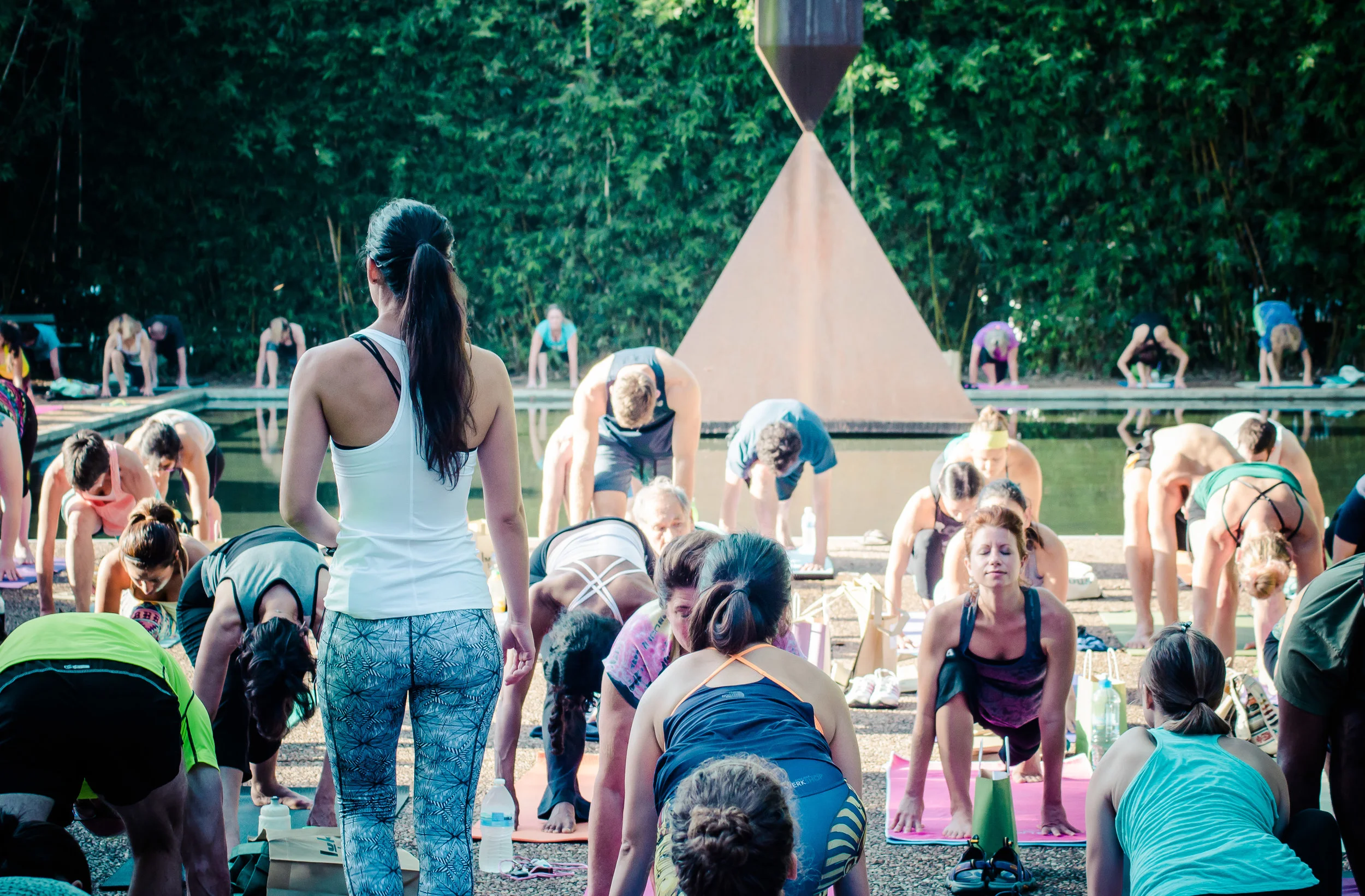 Madonna McManus at Free Day Of Yoga