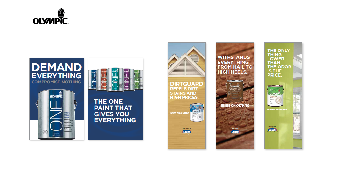 PPG - Olympic Paint, Lowe's