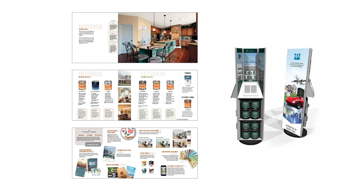 PPG Paints Consumer Book and Display