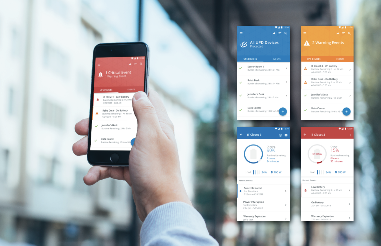 High Fidelity Screens - Final Product