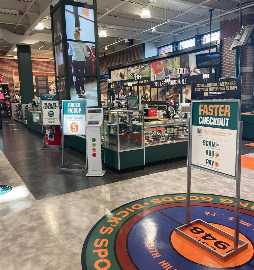 Too many messages in the store - check out was confusing.