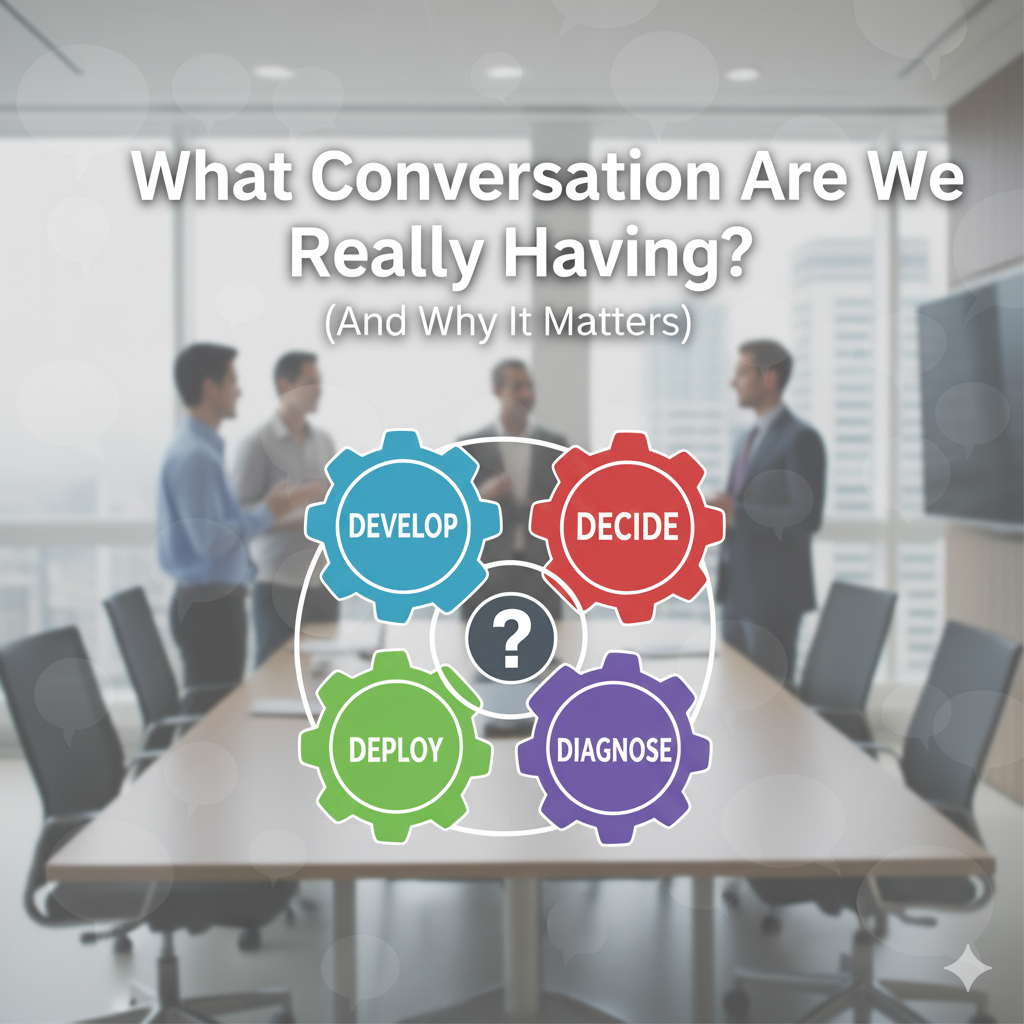 What Conversation Are We Really Having? (And Why It Matters)