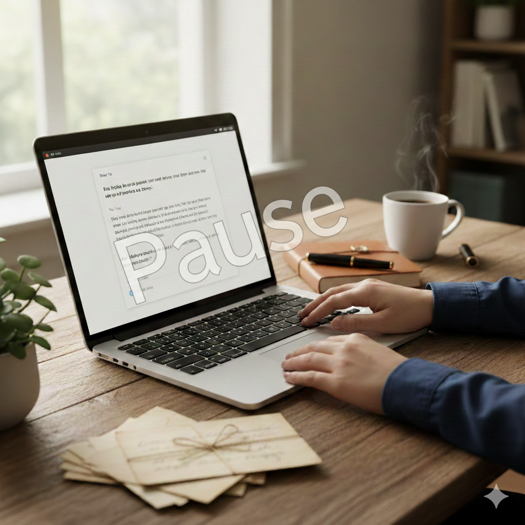 The Power of the Pause: Why You Shouldn’t "Hit Send" Just Yet