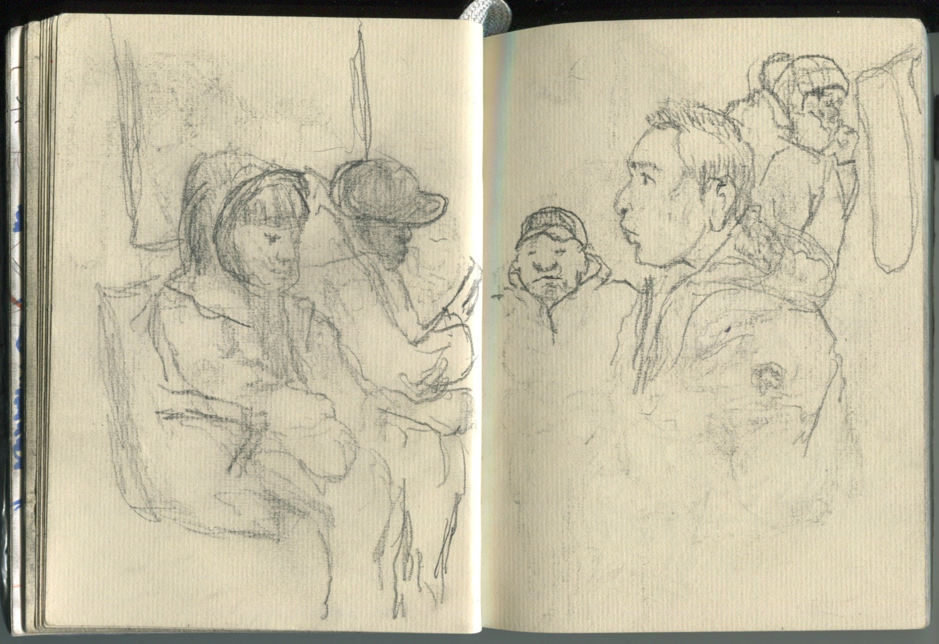  Early Pages from The Sketchbook,  