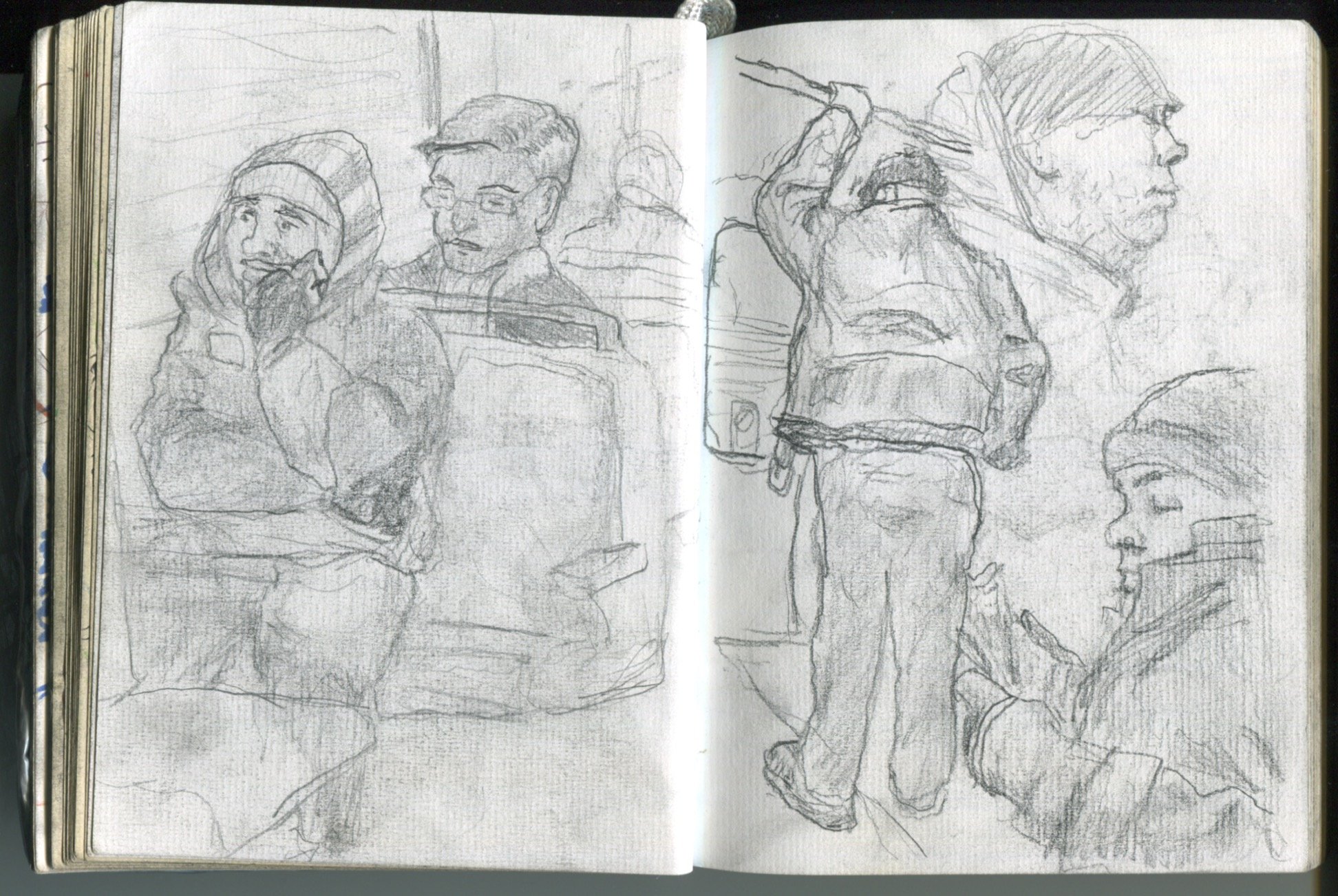  Early Pages from The Sketchbook, 