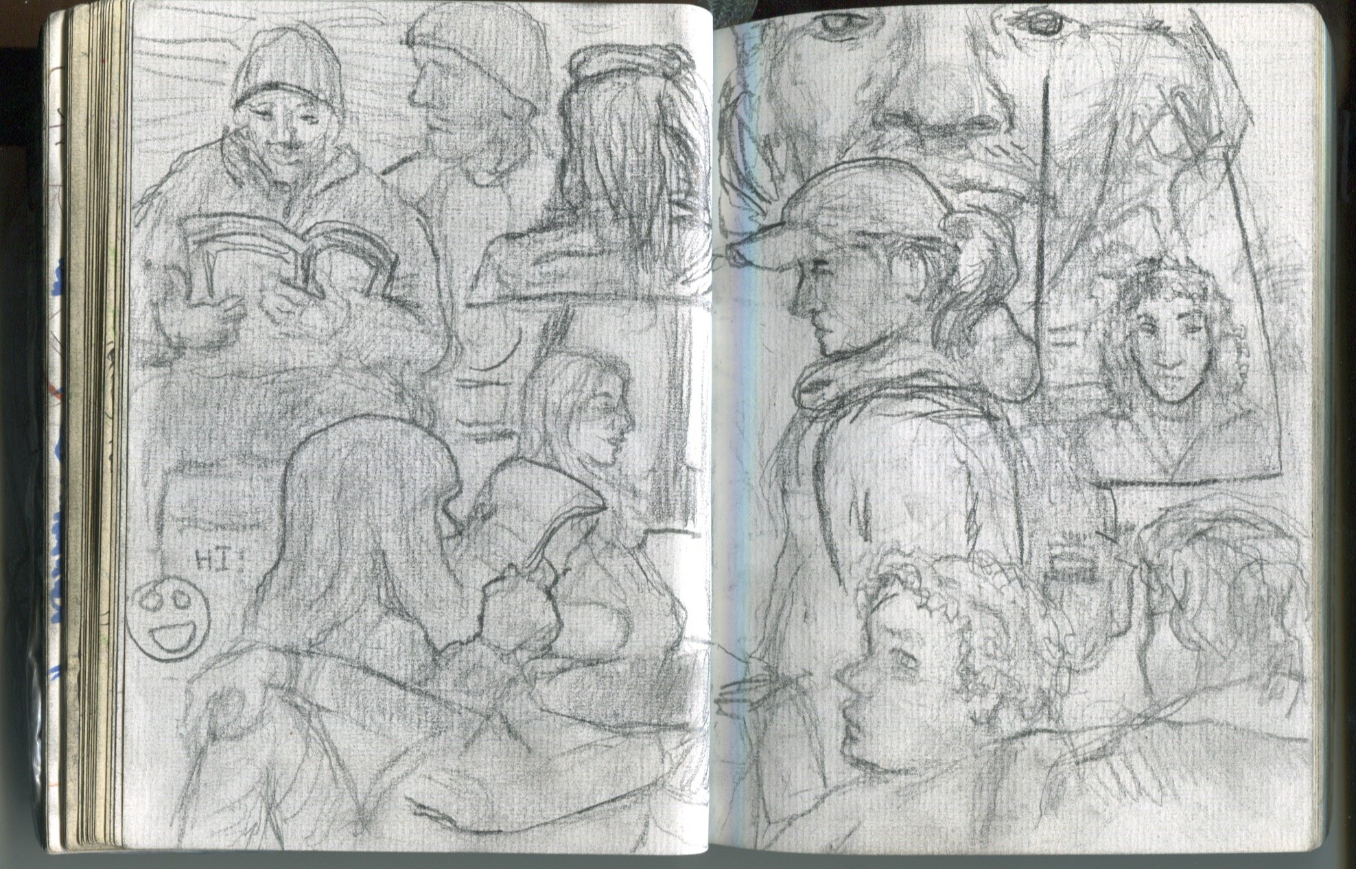  Early Pages from The Sketchbook, 
