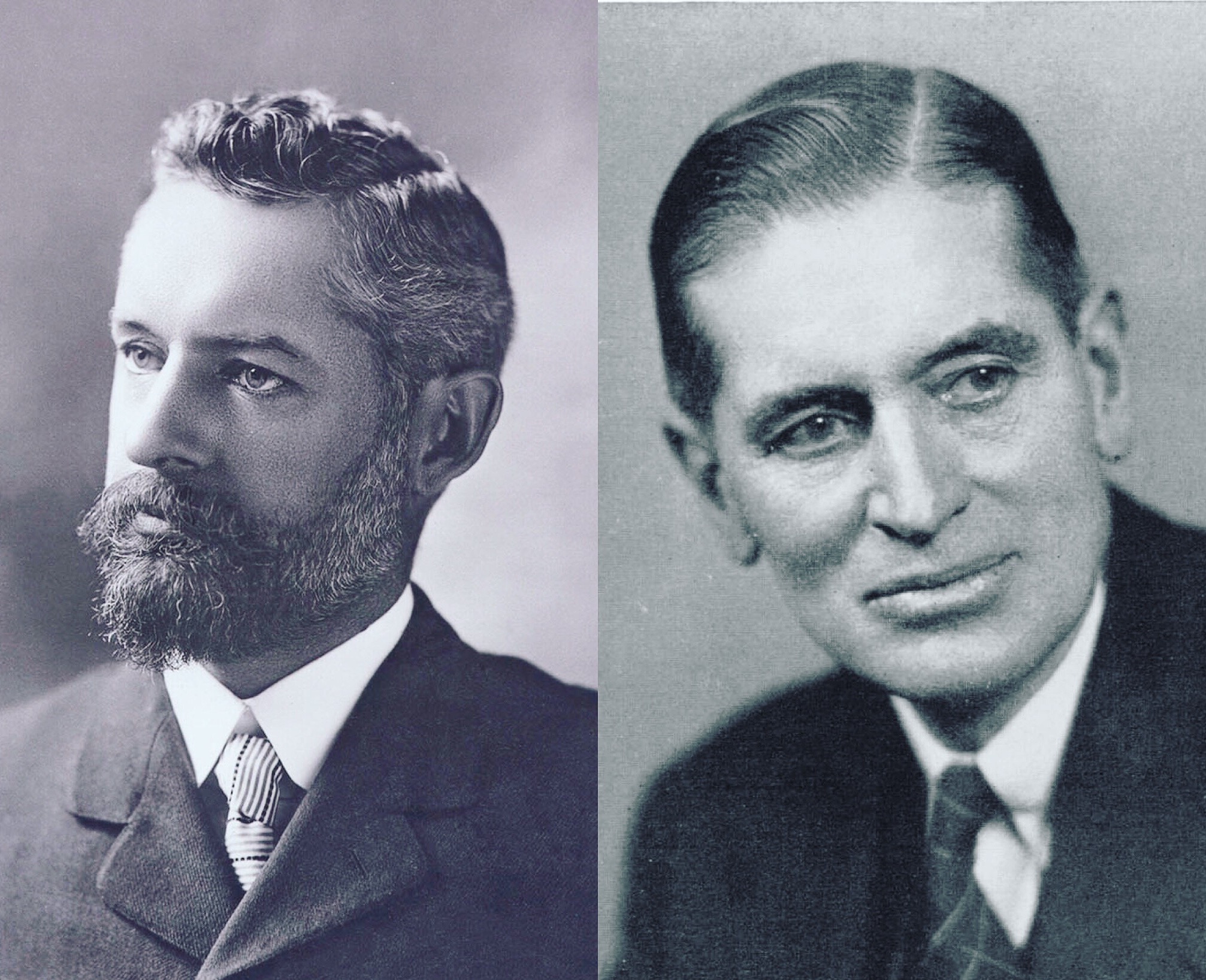 Edward William Nelson (left) and Edward Alphonso Goldman (right)