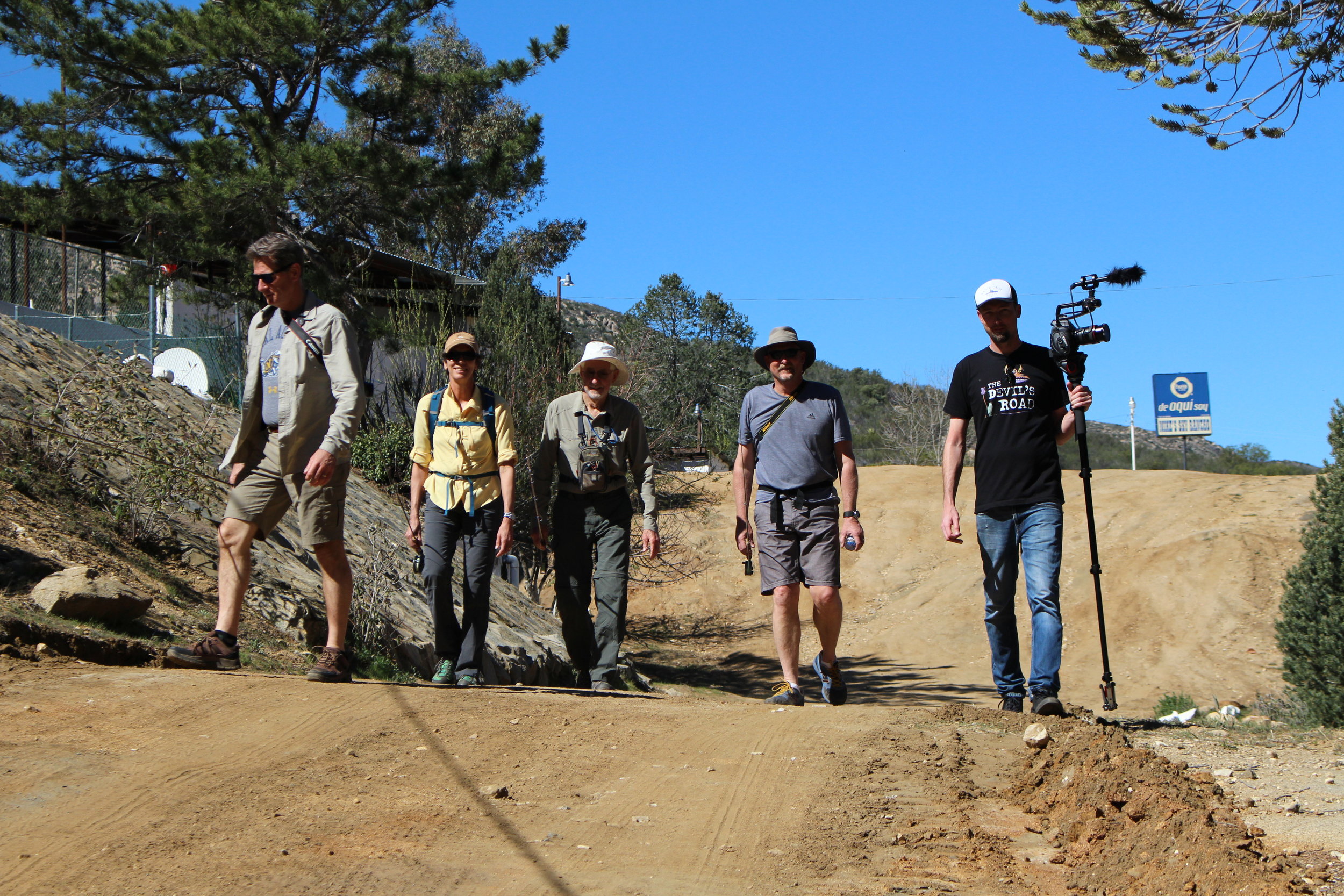 From left to right: Scott, Lauri, Wayne, Todd and JT