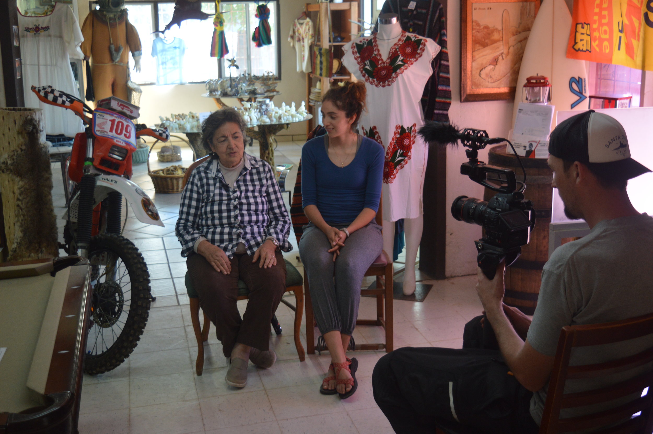 Interview with Elvira and Michele Espinoza of Mama Espinoza's Restaurant.