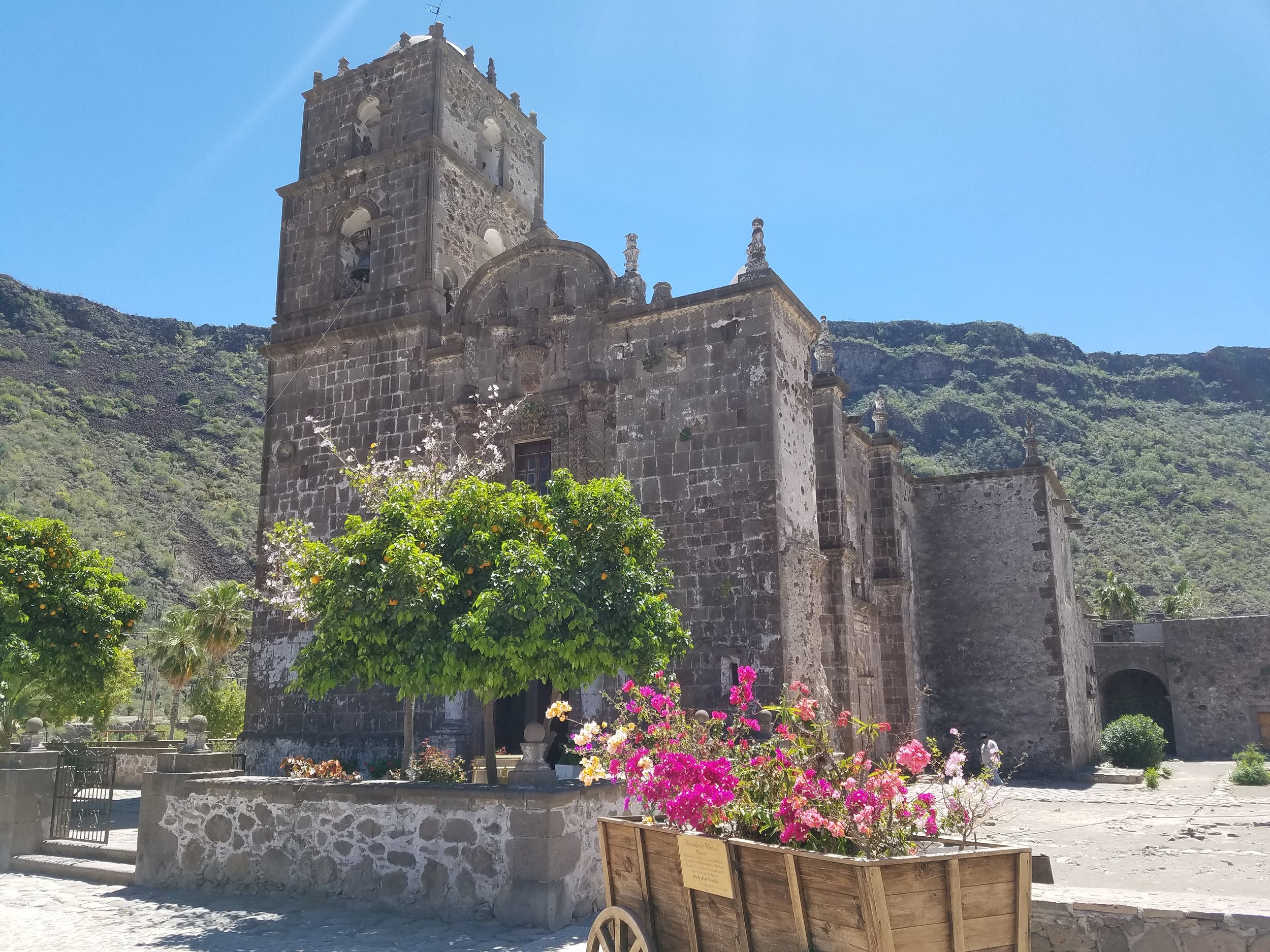 The picturesque San Javier Mission