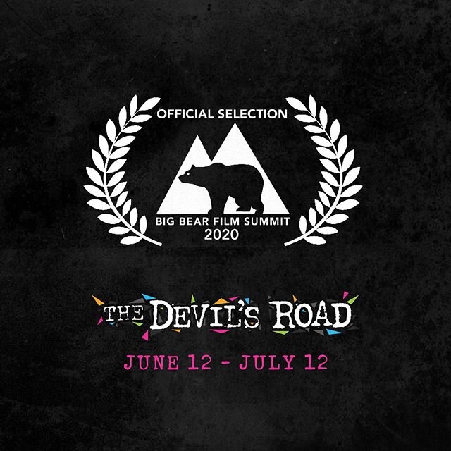 #devilsroadfilm will be streaming for a limited time at the virtual Big Bear Film Summit from June 12 - July 12! Passes are on sale now through the link in our bio. @bigbearfilmsummit #BBFS