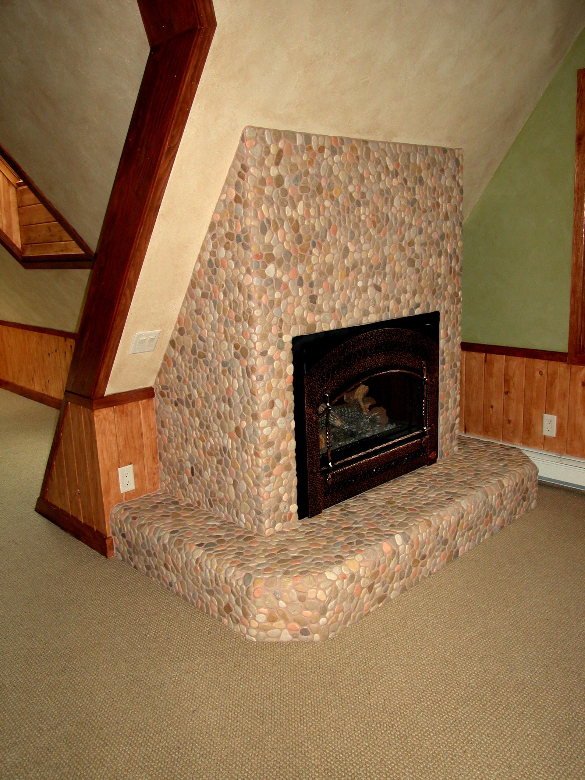 Tile Art Design FIREPLACE 1