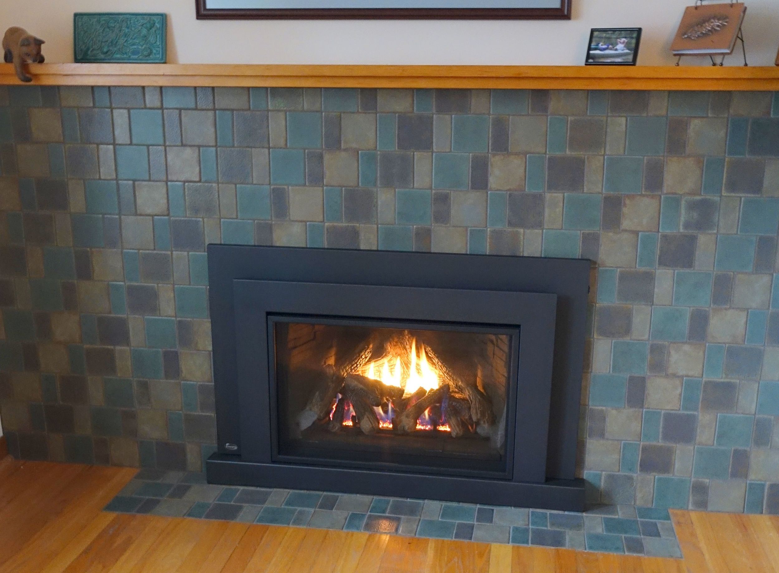 Tile Art Design FIREPLACE 13