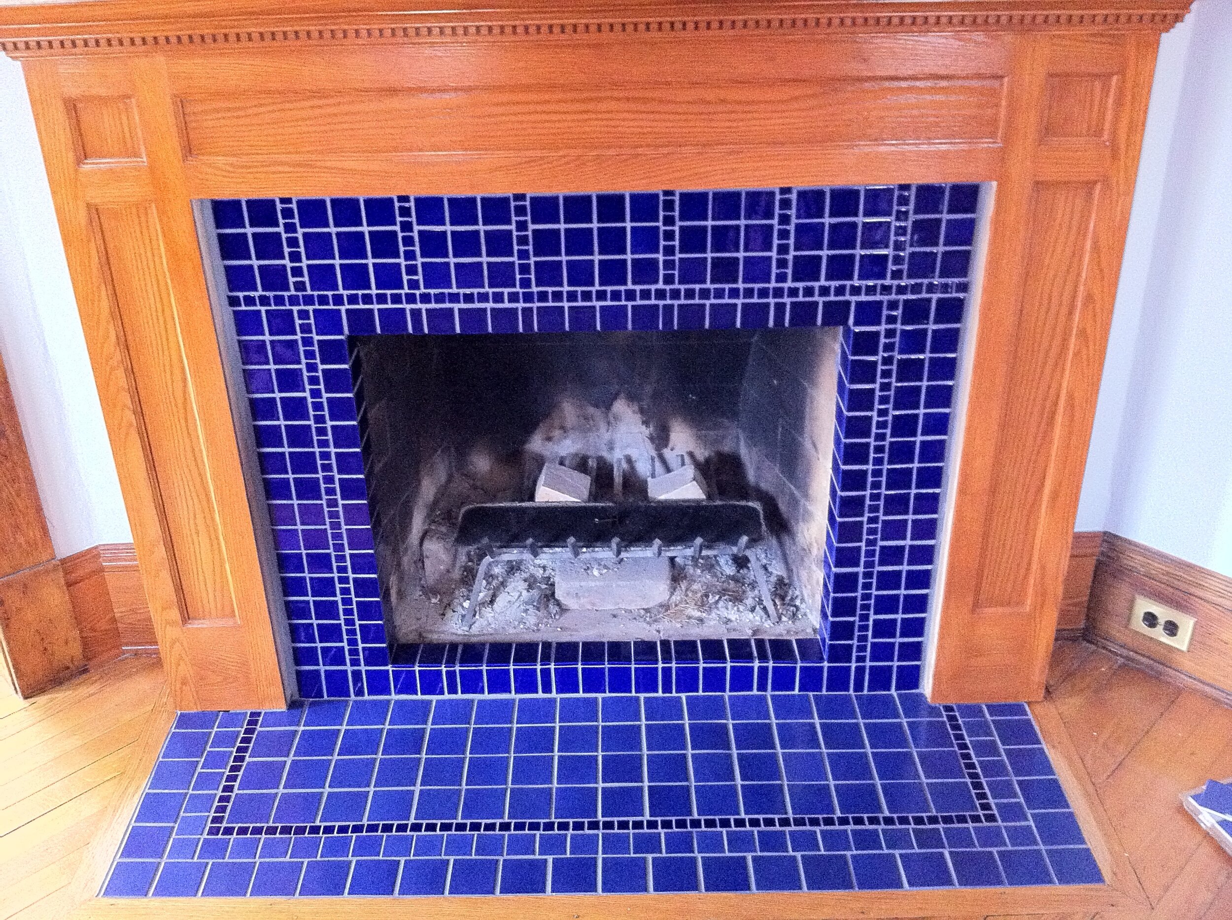 Tile Art Design FIREPLACE 6