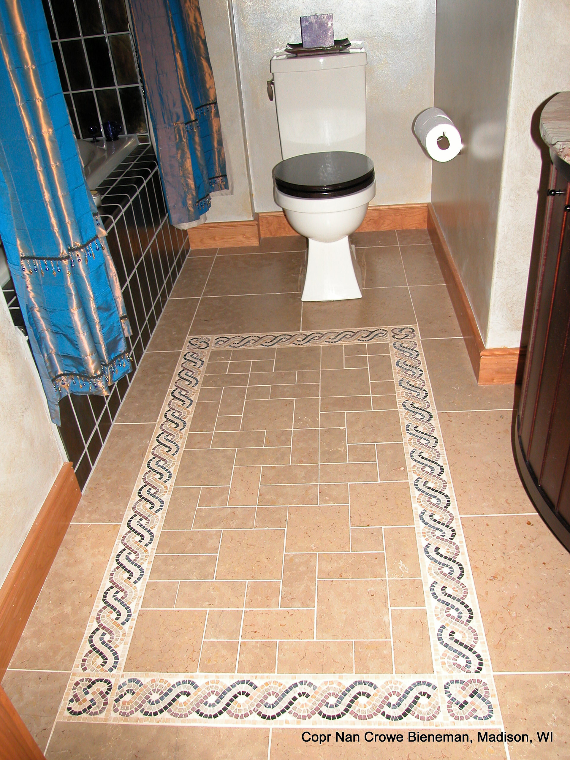 Tile Art Design BATHROOM 15 (above)