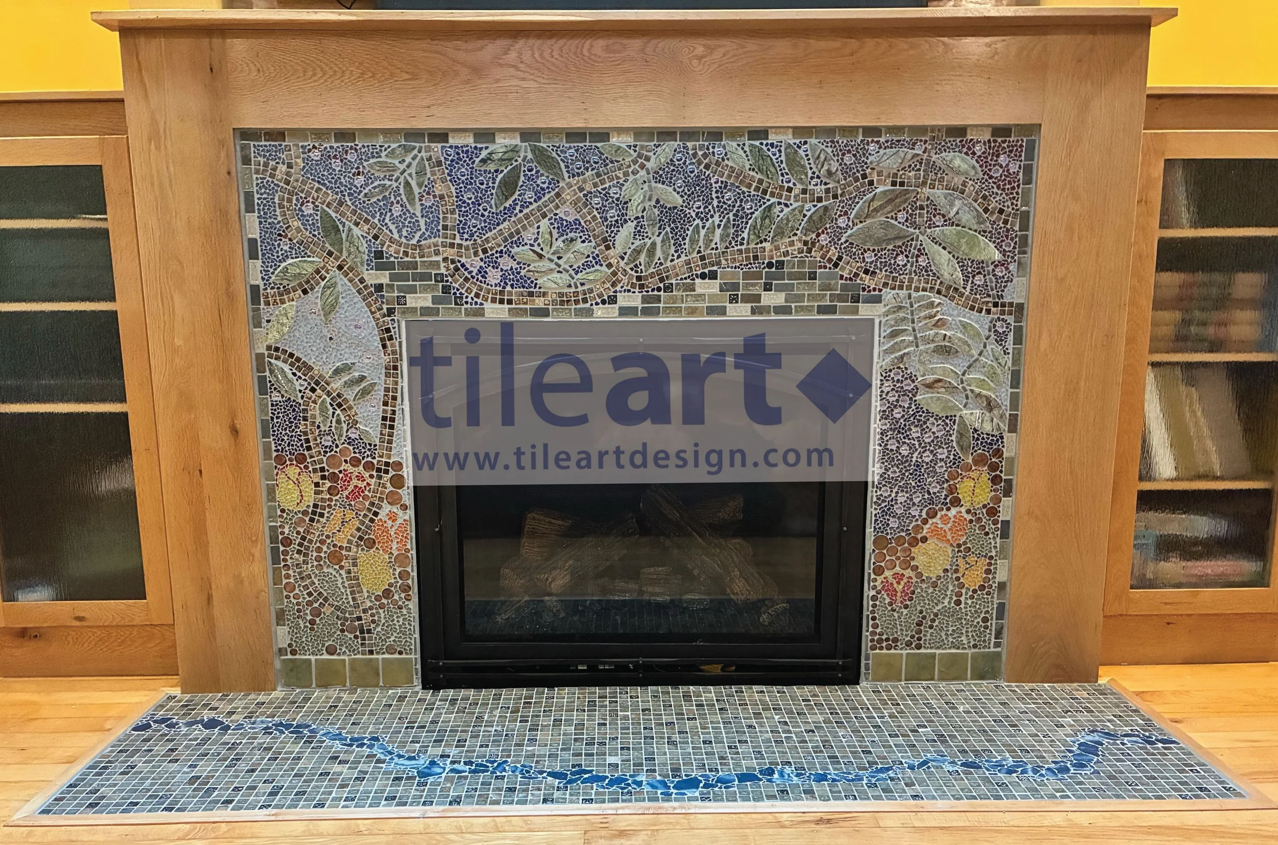 Fireplaces — Tile Art Design