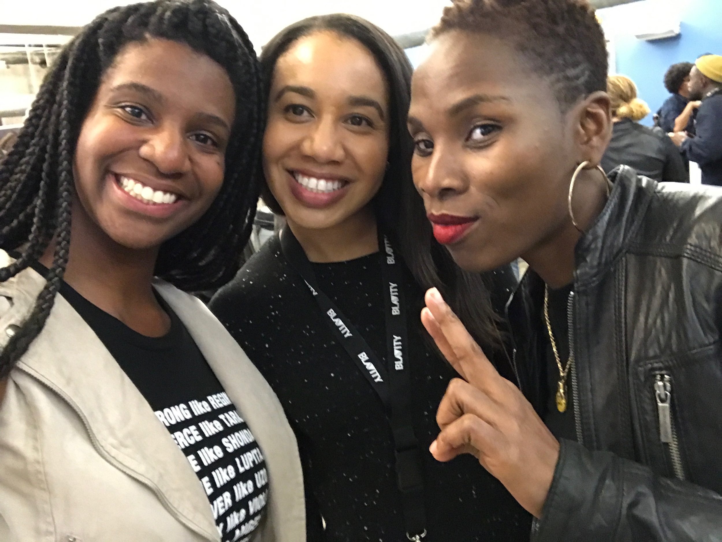 Me, Maia, & Luvvie!