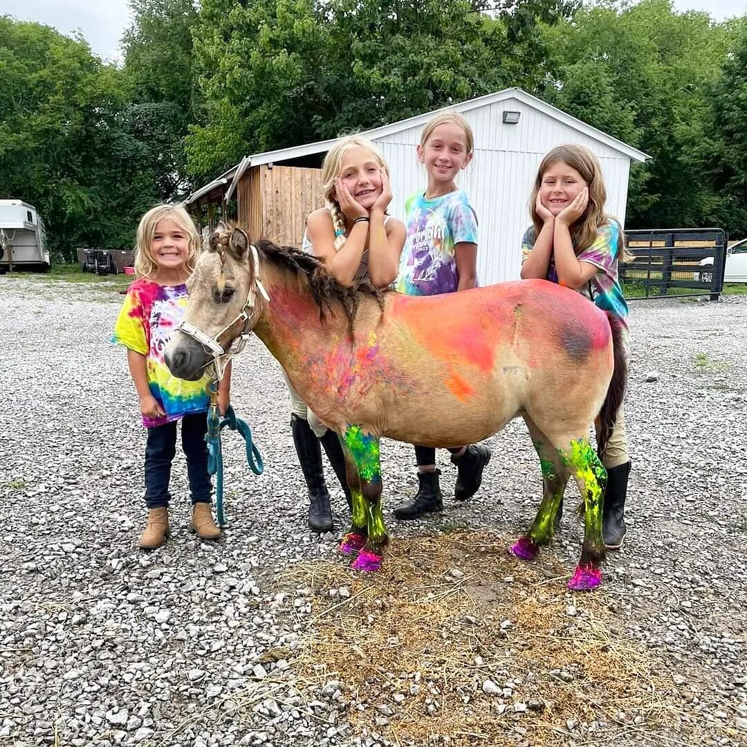 Little Miss Jemimah had fun at pony camp!