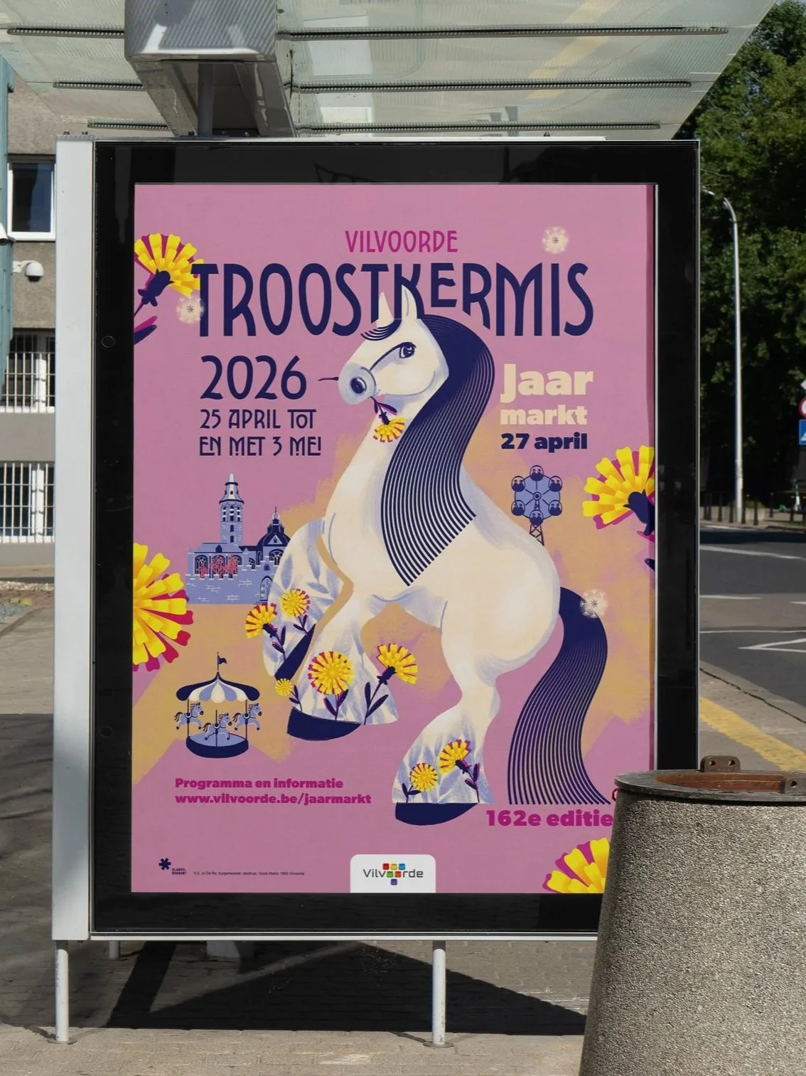 Poster Illustration, Troostkermis 2026