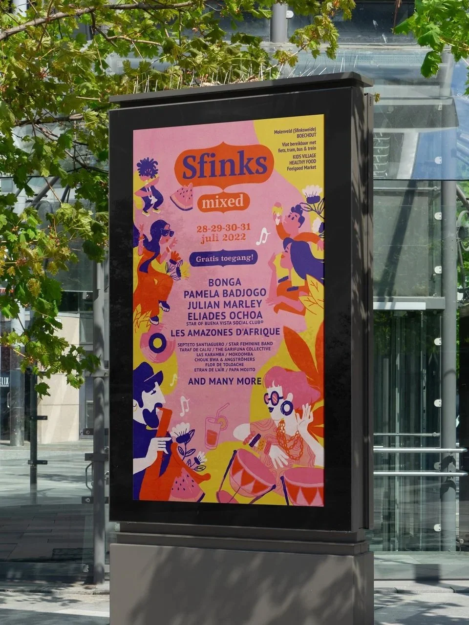 Sfinks Mixed Festival poster. Click on image for more info.