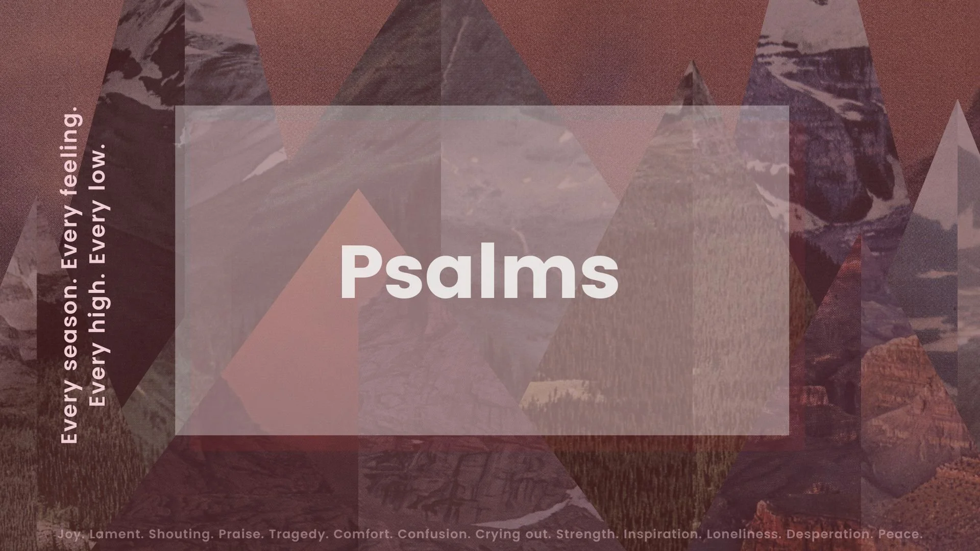 Psalm 8 -  Majestic &amp; Mindful