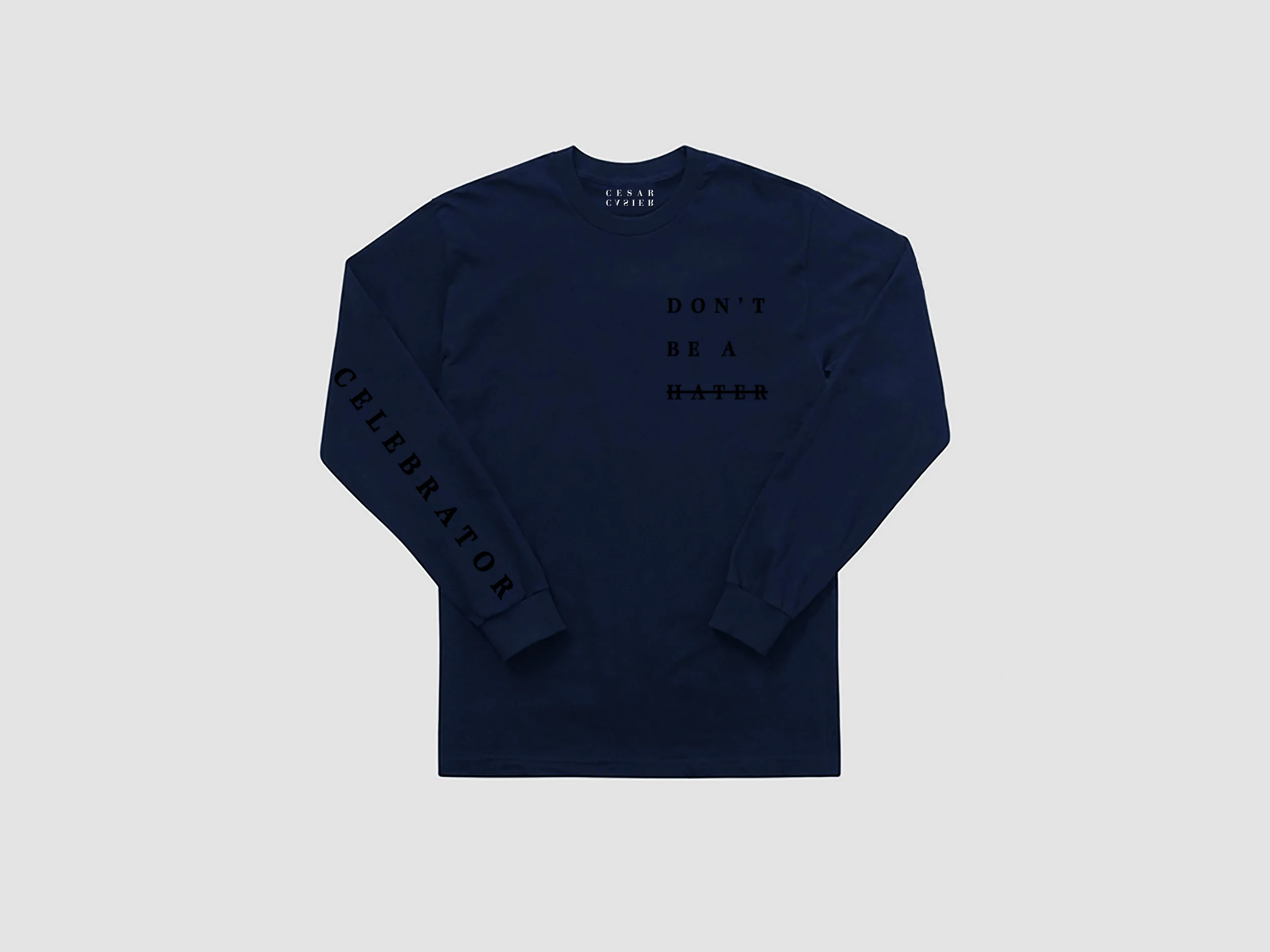 Don't be a hater be a Celebrator