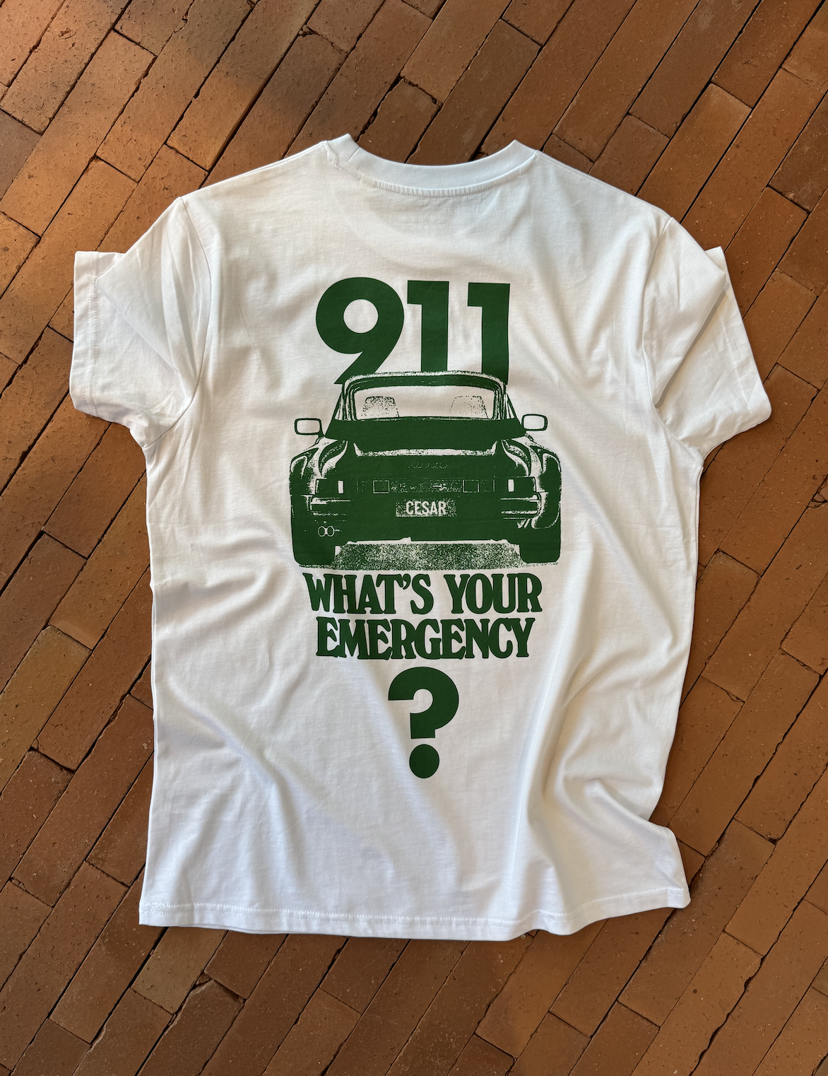 911 - WHAT'S YOUR EMERGENCY? - WHITE