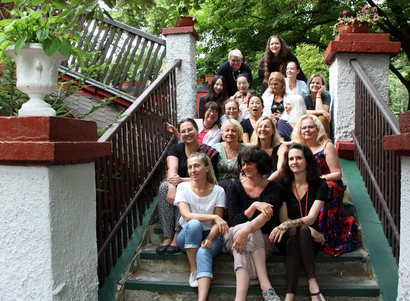  The wonderful women artists from around the globe that participated in the 2018 symposium 