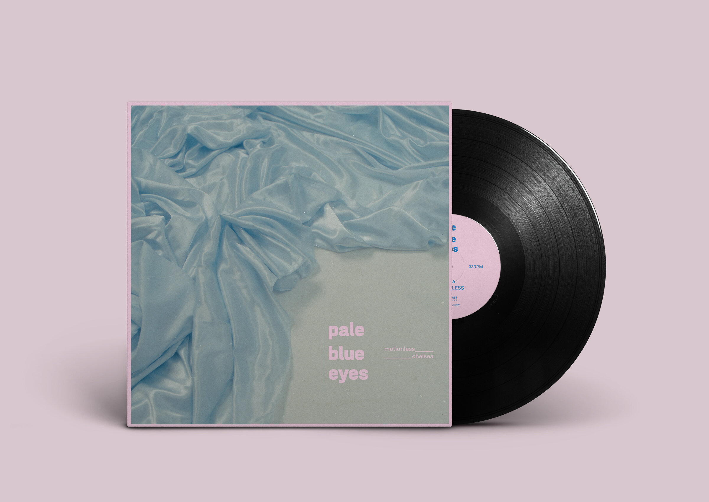 pale blue eyes 7" photography/design