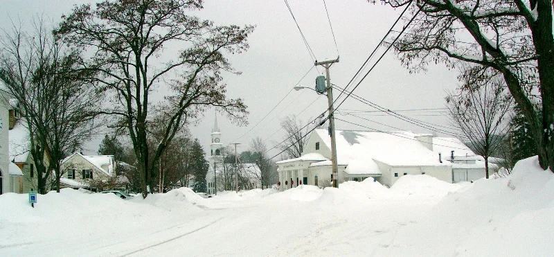 THE WINTER OF 2008, TAMWORTH VILLAGE
